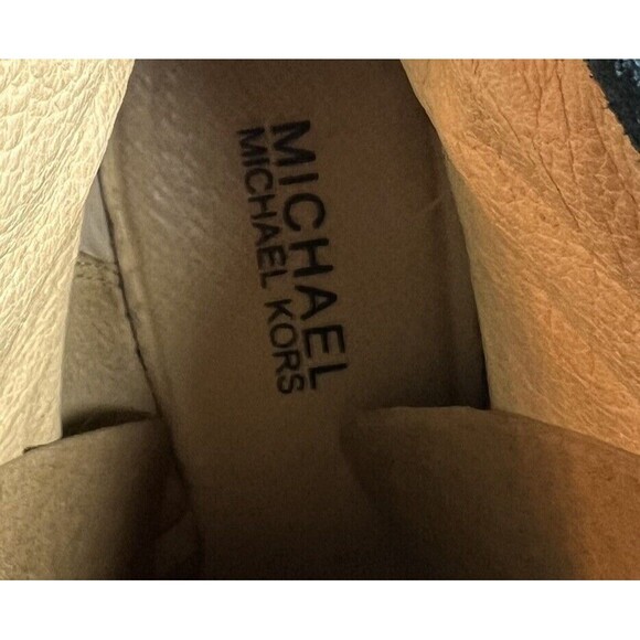 Michael by Michael Kors Rory Womens Wedge Suede Ankle Boots Teal Size 6 - Picture 7 of 8